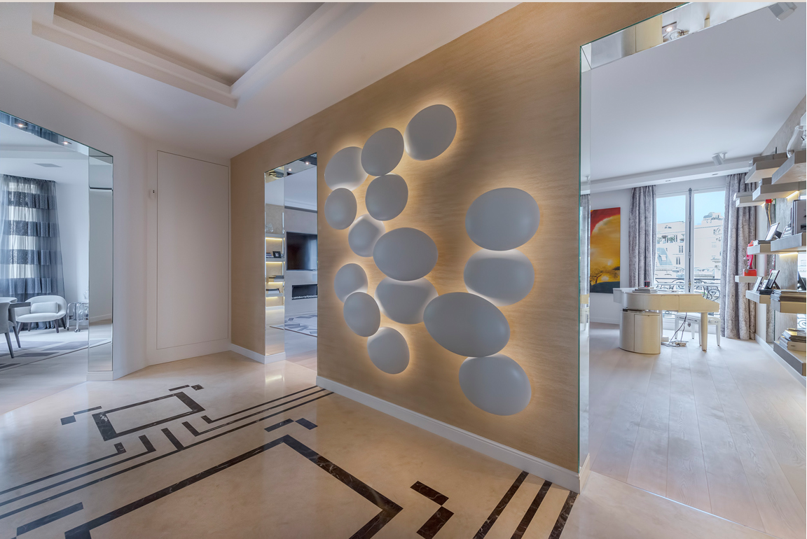 Elegant interior design by Vendôme Rénovation
